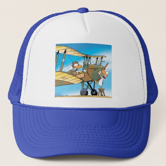 Moeilijke dingetje klaar voor de start trucker pet (Voorkant)