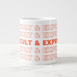 MOEILIJKE & DURE EXTRA GROTE MOK VOOR KOFFIE