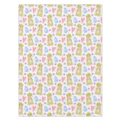 Moeilijke Dwergen Eieren Lente Bloemen Pasen Brunc Tafelkleed (Voorkant)