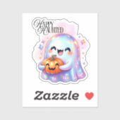 Moeilijke Geest Sticker – Schattige Halloween (Vel)