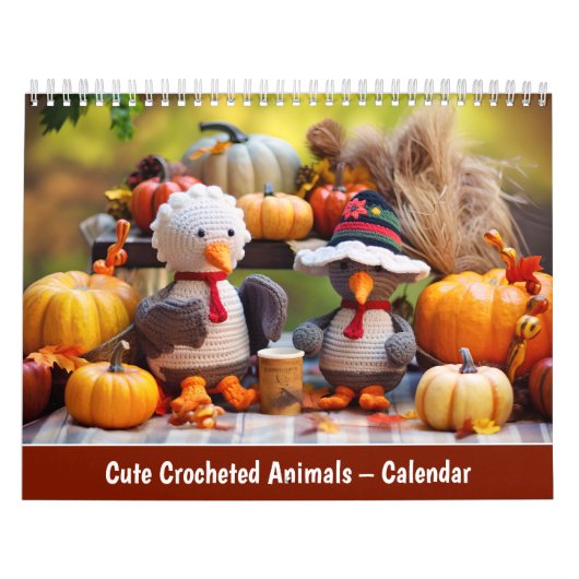 Moeilijke Gehaakte Dieren – Kalender (Hoes)