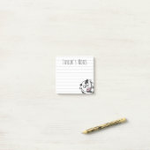Moeilijke Grappige Cartoon Koe Post-it Notities Post-it® Notes (Op bureau)