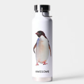Moeilijke Grappige Pinguïn Waterfles (Links)