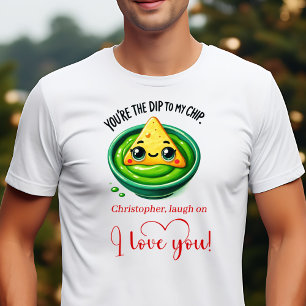 Moeilijke Grappige Voedsel Liefde Quote Persoonlij T-shirt