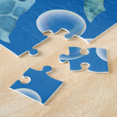 Moeilijke grillige Zee Turtle Jigsaw Puzzel (Zijkant)
