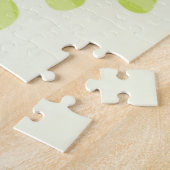 Moeilijke groene liefde Tropische puzzel Legpuzzel (Zijkant)