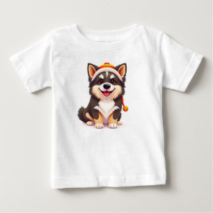 Moeilijke Hond Grafische Cartoon Stijl Kinderkledi