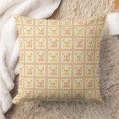 Moeilijke honing patchwork cookie Teddybeer Kussen (Deken)