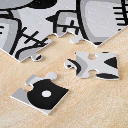 Moeilijke huid legpuzzel (Zijkant)