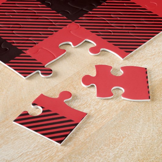 Moeilijke jigzaag Puzzle - Lumberjack Pset Legpuzzel (Zijkant)