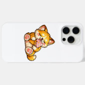 Moeilijke Kat Ijs Case-Mate iPhone Case (Achterkant (horizontaal))
