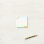 Moeilijke kattenpoten post-it® notes (Op bureau)