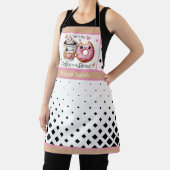 Moeilijke Kawaii Koffie en Donuts Schort (Insitu)
