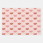 Moeilijke Kawaii Liefde Lippen Inpakpapier Vel (Voorkant)
