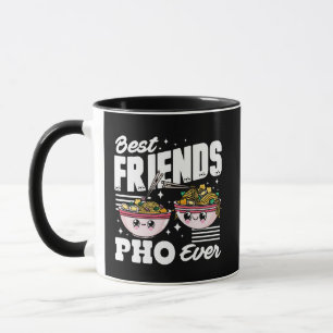 Moeilijke Kawaii Ramen Kommetjes Beste Vrienden Pa Mok