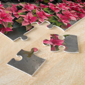 Moeilijke Kerst Poinsettia's 500 stukjes Legpuzzel (Zijkant)