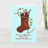 Moeilijke kerstdagen Kaart (Voorkant)