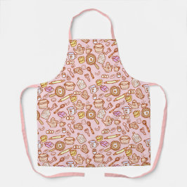 Moeilijke Keuken Gereedschappen Roze Schort