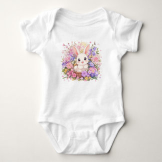 Moeilijke Konijn Baby Body Romper
