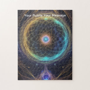 Moeilijke legpuzzel "Cosmic Swirls"
