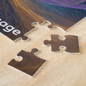 Moeilijke legpuzzel "Cosmische Wervelingen" (Zijkant)