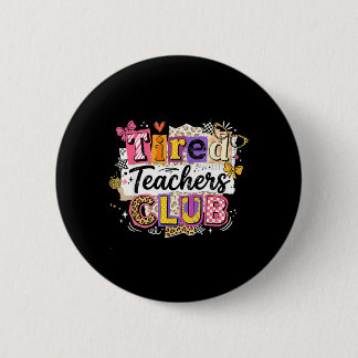 Moeilijke Leraren Zomerclub Funny Docent Zomer Ronde Button 5,7 Cm