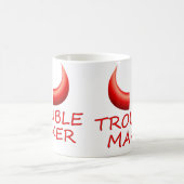 Moeilijke maker en duivels grote koffie-Mok Koffiemok (Center)