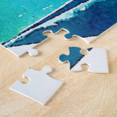 Moeilijke moderne Blauwgroen Agave Puzzle Legpuzzel (Zijkant)