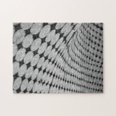 Moeilijke monochromatische optische illusie legpuzzel (Horizontaal)