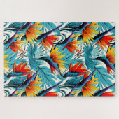 Moeilijke  paradijsvogel legpuzzel (Horizontaal)