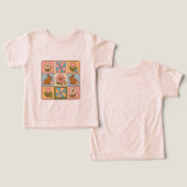 Moeilijke Pastel Paashaas Bloem Patchwork  (Ontwerp Voorkant & Achterkant)