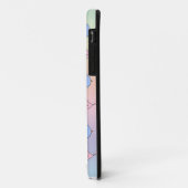Moeilijke Pastel Vogels Case-Mate iPhone Case (Achterkant/links)