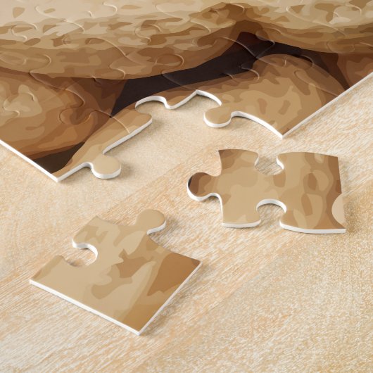 Moeilijke pinda's patroonpuzzel voor volwassenen legpuzzel (Zijkant)