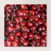 Moeilijke puzzel voor volwassenen - Cherries patro Legpuzzel (Horizontaal)