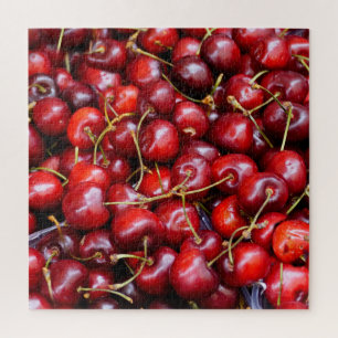 Moeilijke puzzel voor volwassenen - Cherries patro Legpuzzel