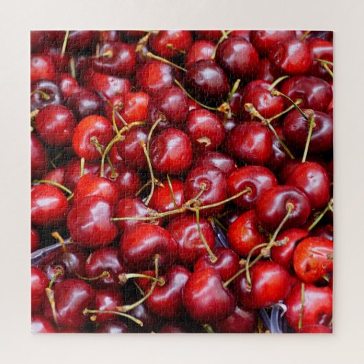 Moeilijke puzzel voor volwassenen - Cherries patro Legpuzzel (Verticaal)