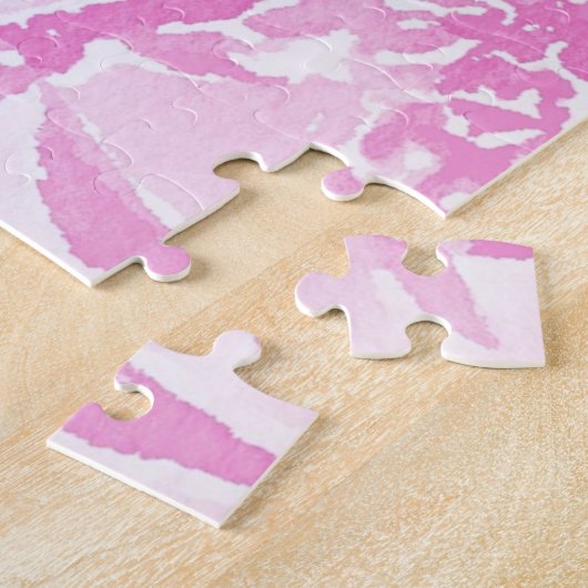 Moeilijke roze Cherry Blossom Puzzle Legpuzzel (Zijkant)