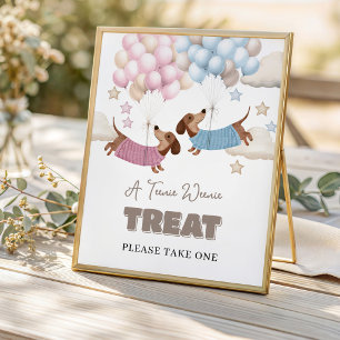 Moeilijke Sausage Dog Wiener Dog Geslacht Reveal S Poster