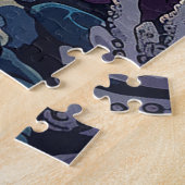 Moeilijke Schilderachtig Waterverf Coral Reef Ocea Legpuzzel (Zijkant)