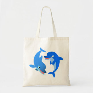Moeilijke Speelkaart Dolfijnen Zak Tote Bag