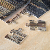 Moeilijke sporen van spoorwegen Puzzle Legpuzzel (Zijkant)