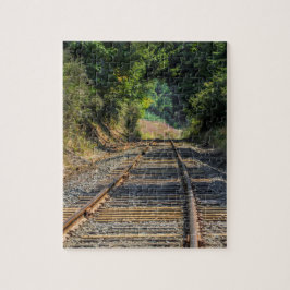 Moeilijke sporen van spoorwegen Puzzle Legpuzzel