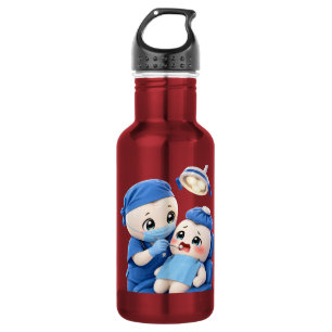 Moeilijke Tandarts Baby Patiënt Waterfles