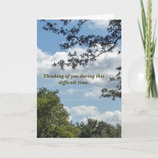 Moeilijke Tijd Kaart (Voorkant)