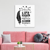 Moeilijke tijden — canvasafdruk canvas afdruk (Insitu (Woonkamer))