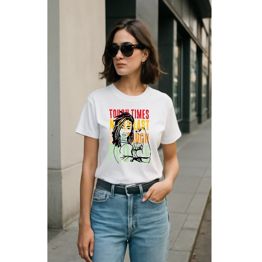 Moeilijke tijden duren nooit, maar zware mensen do t-shirt