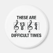 Moeilijke tijden magneet (Voorkant)