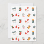 Moeilijke trui baby shower wensen voor baby notiti notitiekaartje (Achterkant)