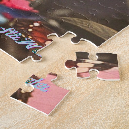 Moeilijke Vlinder Kleurrijke Relax Ogen Puzzel Legpuzzel (Zijkant)