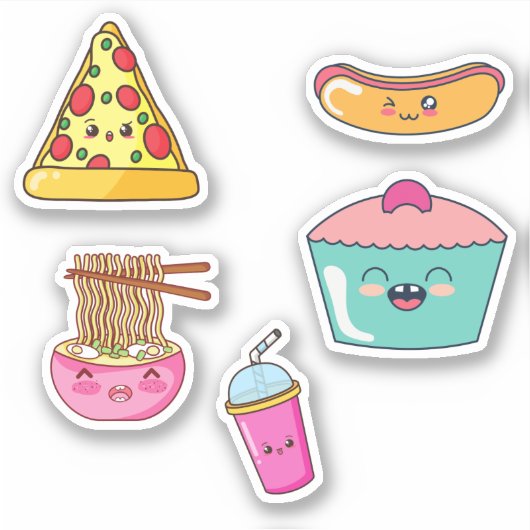 Moeilijke Voedsel Stickers (Voorkant)